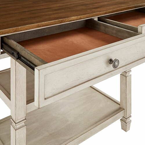 Birch Lane™ Erickson Solid Wood Kitchen Island & Reviews | Wayfair